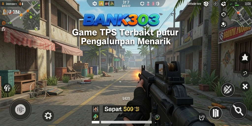 Tampilan gameplay BANK303 yang dinamis dan menegangkan saat pertempuran.