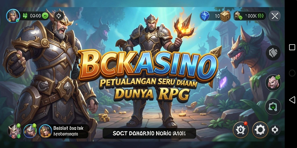 Tampilan gameplay seru dan menegangkan dari BCKASINO.
