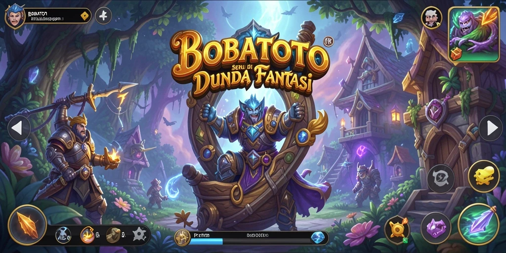Screenshot gameplay BOBATOTO yang penuh aksi dan petualangan