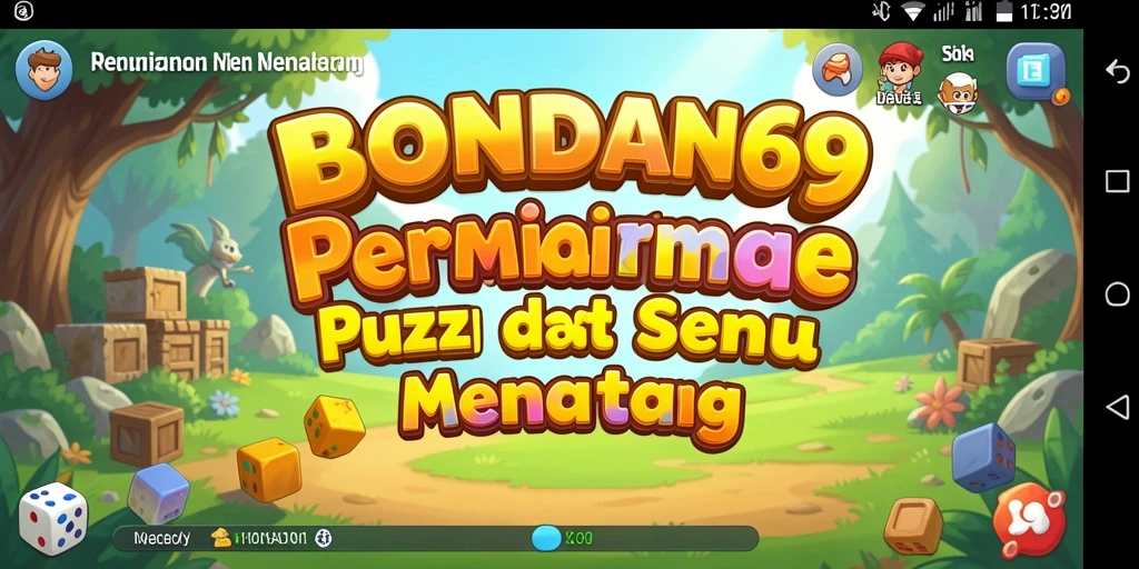 Tangkapan layar gameplay BONDAN69 dengan tantangan Puzzle seru.