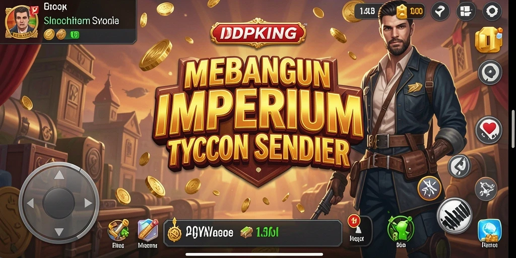 Tampilan menarik dari gameplay Tycoon di IDPKING.