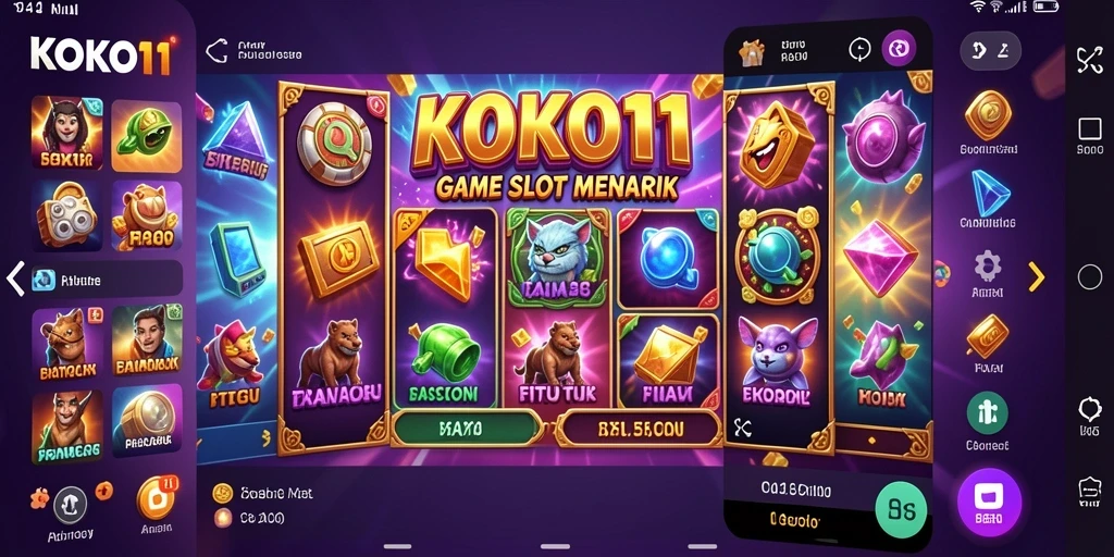 Tampilan screenshot KOKO11 yang menampilkan gameplay menarik dari permainan Slot.