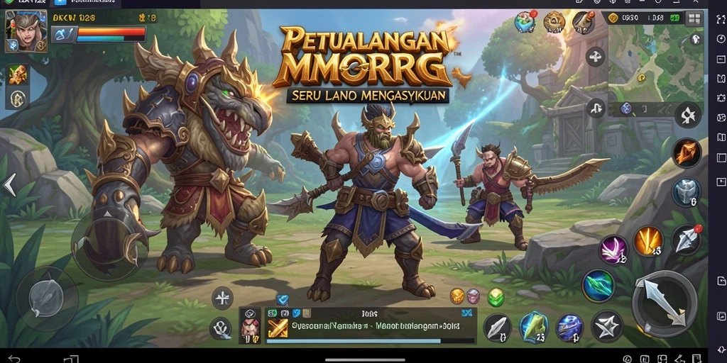 Screenshot dari gameplay OLX128 yang seru dan penuh aksi.